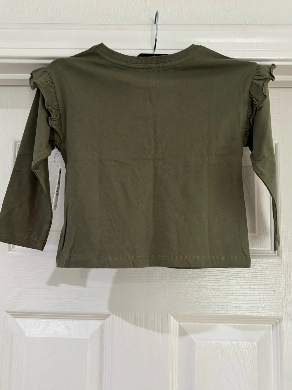 Baby Gap Toddler Girl Green Long Sleeve Shirt 3T